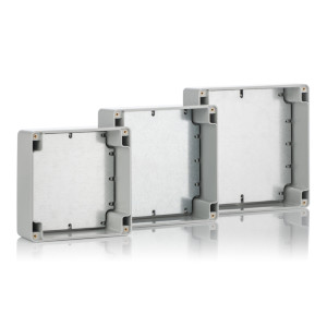 ZP240.120.75: Enclosures hermetically sealed polycarbonate